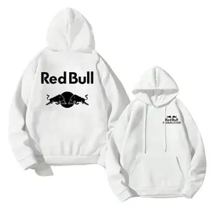 Print Black White Racing Unisex 2-Sides Hoodie, Vintage Racing Hoodie, Trendy Hoodie, Gift for Men Women