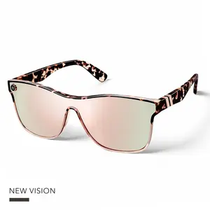 Tortoise Shell Pattern Flat Top Sunglasses for Women, Sun Protection Sunglasses for Men, Trends 2026 for Outdoor Activities Back To School Fall Streetwear Mascs