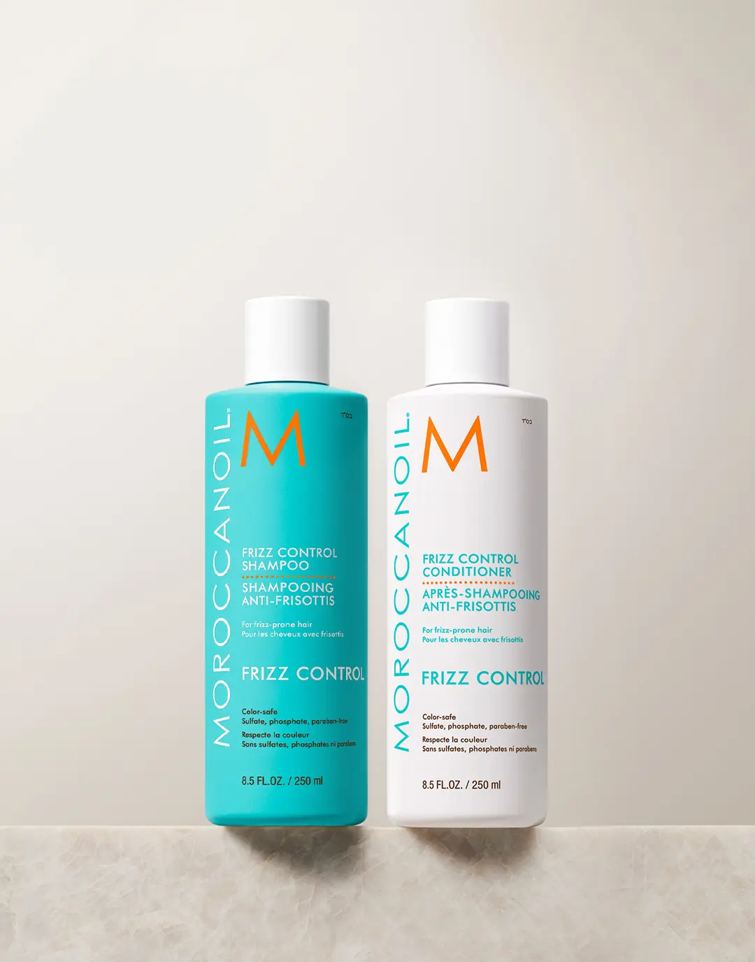 Frizz Control Shampoo & Conditioner Bundle For Frizz-Prone Hair