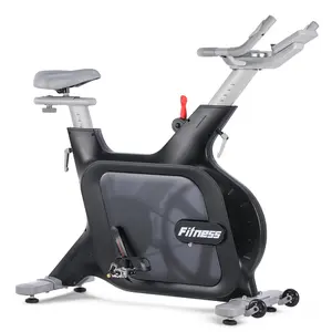 GAOMON Quiet Electromagnetic Resistance Stationary Bike for Home, Excercise Bike with Wheels for Easy Mobility, Indoor Cycling Bike with Adjustable Comfortable Seat, 32 Levels of Adjustable Resistance