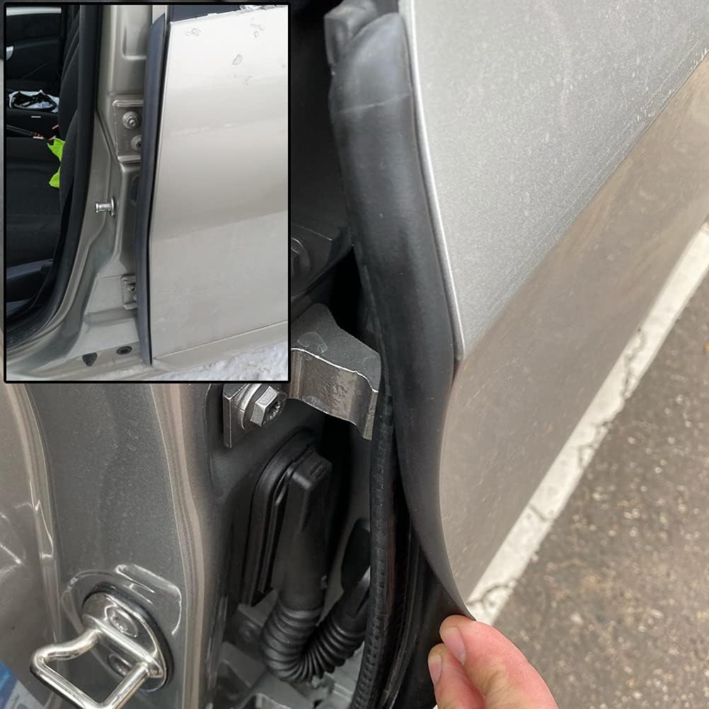 fathersdaygift Car Door Seal Strip - 2PCS B-Pillar Seal Strip, Automotive Rubber Frame with Buckle EPDM Gasket Weather Stripping for Soundproofing, Dustproof Noise Reduction Edge Trim,Universal for Cars, Trucks, SUV, RVs Car Accessories Car Door Protector fathersdaygift Car Door Seal Strip - 2PCS B-Pillar Seal Strip, Automotive Rubber Frame with Buckle EPDM Gasket Weather Stripping for Soundproofing, Dustproof Noise Reduction Edge Trim,Universal for Cars, Trucks, SUV, RVs Car Accessories Car Door Protector
