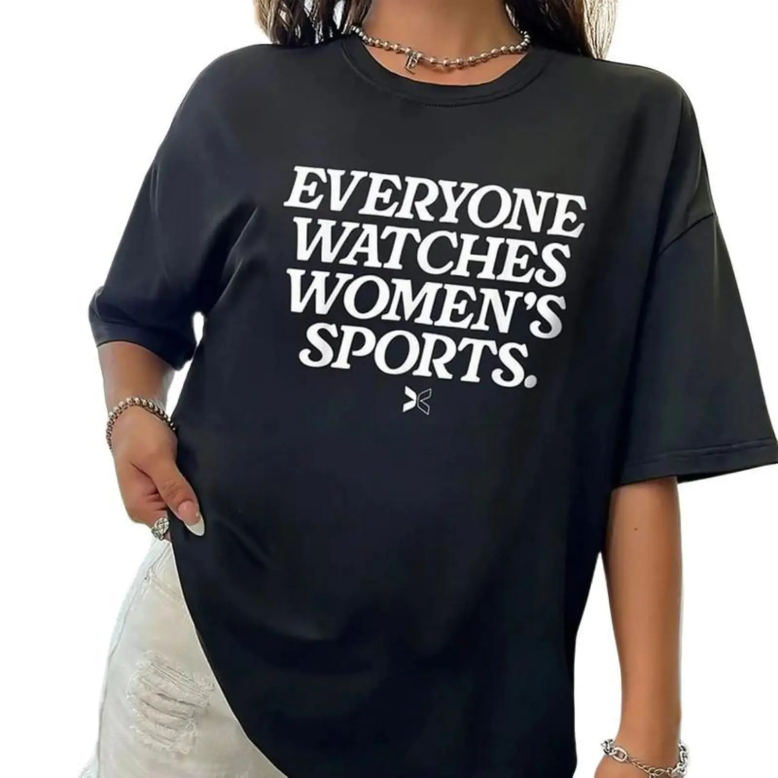 Women's Crewneck Gym Tee - Breathable, Lightweight Casual Sporty Top for Running Workouts, Everyday Activewear with Breathable Sports Style# soft cotton short sleeve   # casual t-shirt