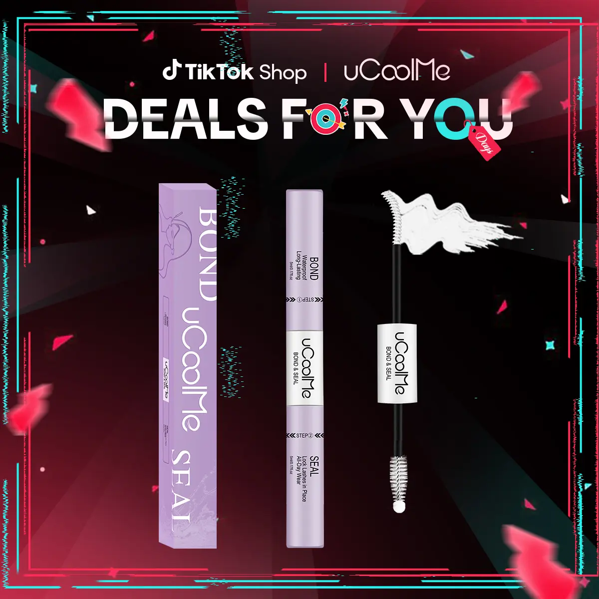 Lash Cluster Kit for a Natural DIY Lash Extensions Look, 3-in-1 Set with Bond, Seal, Remover, and Waterproof Black Glue for At-Home Use, Diy Volume Eyelashes, Waterproof Glue, Cluster Lashes,back to school