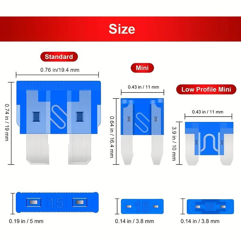 306PCS&Car Blade Fuse Assortment Set with Assorted Car Blade Fuses in Colorful Plastic Pallets for Automotive Applications & Dealsforyoudays
