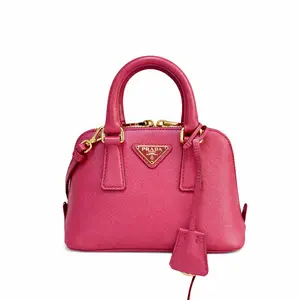 Pre-owned PRADA Calfskin Shoulder Bags BJ110990403 Promenade Mini Pink