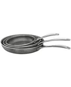 J.A. Henckels Capri Granitium 3-Pc. Aluminum Nonstick Frypan Set with PFOA-Free Coating & V-Shaped Handles 8" 10" 12" Cookware