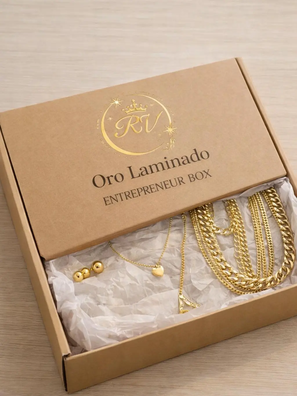 box emprendedora / Choose your products in the live