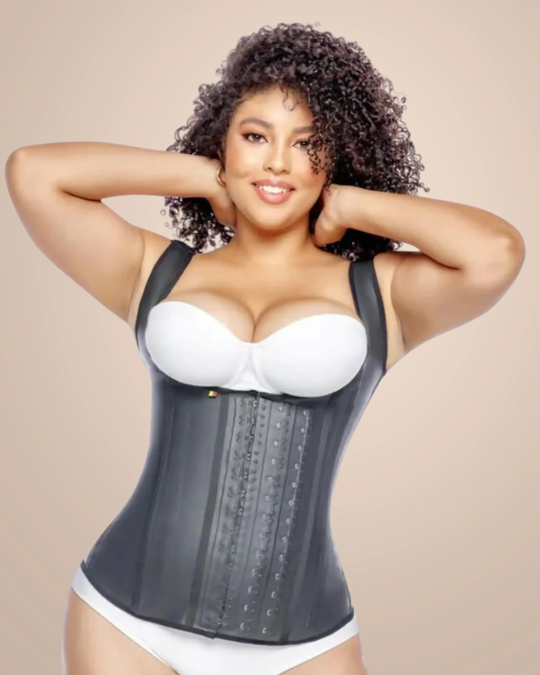 Colombian Vest Trainer Thick Straps Latex #0327D