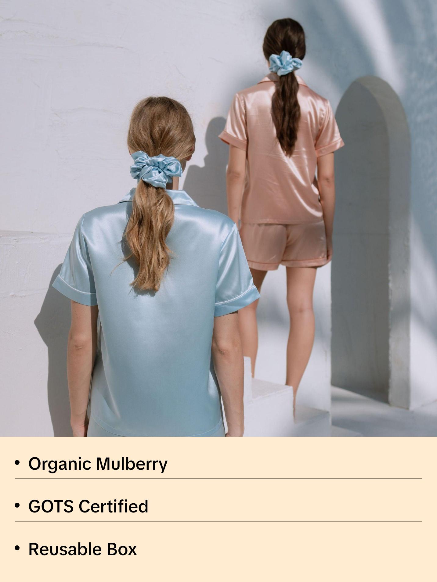 Organic Silk Scrunchie