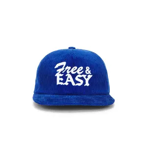 The Hundreds x Free And Easy Don't Trip Snapback Hat in Royal Blue