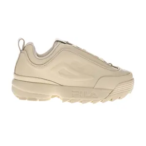 Fila Womens Disruptor Zero Lace Up Sneakers Shoes Casual - Off White Fila Womens Disruptor Zero Lace Up Sneakers Shoes Casual - Off White