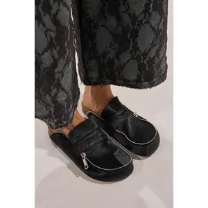 AZALEA WANG LIMERICK BLACK METAL EMBELLISHMENT FLAT