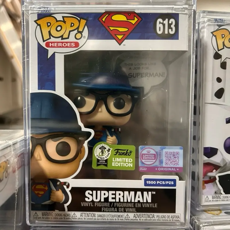 Funko Pop Superman TV/Movie Collectible Figurines - Limited Edition 1500-Piece Vinyl Model Figure