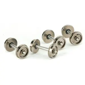 Walthers 920-2302 36" Turned Metal RP-25 Wheelsets -- With Metal Axles pkg(12), HO Scale