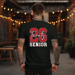 look Hoodie for 2026 Seniors with 'Twenty 26 Senior' Print