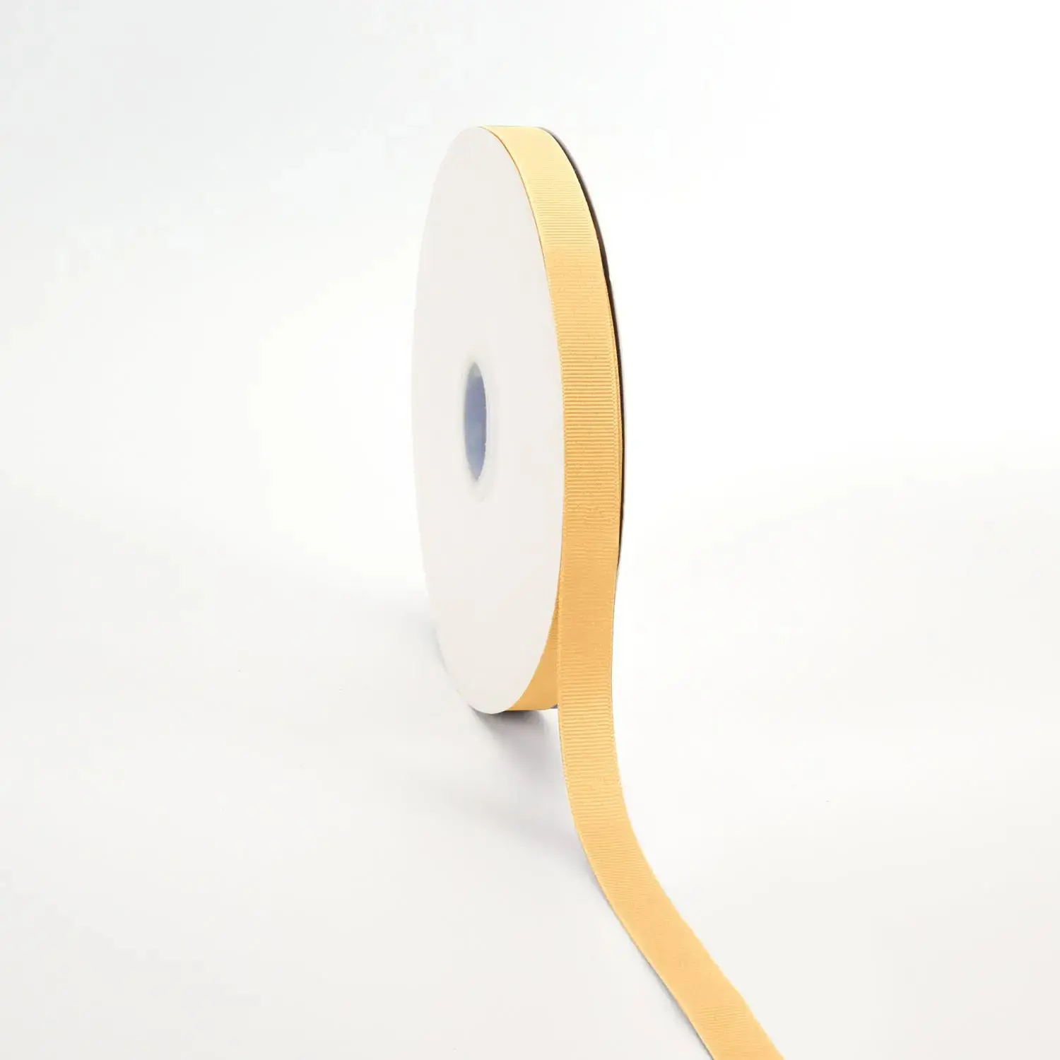 Textured Grosgrain Ribbon, Old Gold (690) for Gift Wrapping