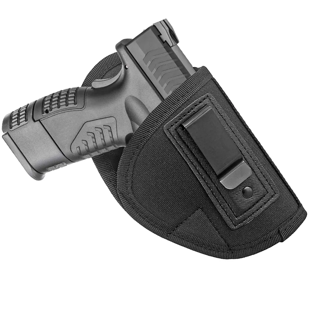 Hunting Universal IWB Holster for Concealed Carry, Comfortable Right-Hand Draw for Daily Use, Fits G17 G19 XDs 1911 9mm .45 Pistols, GP100 LCRX 3" Revolvers & Most Compact/Full-Size Handguns, Fits Gp100 Lcrx 3" Revolvers