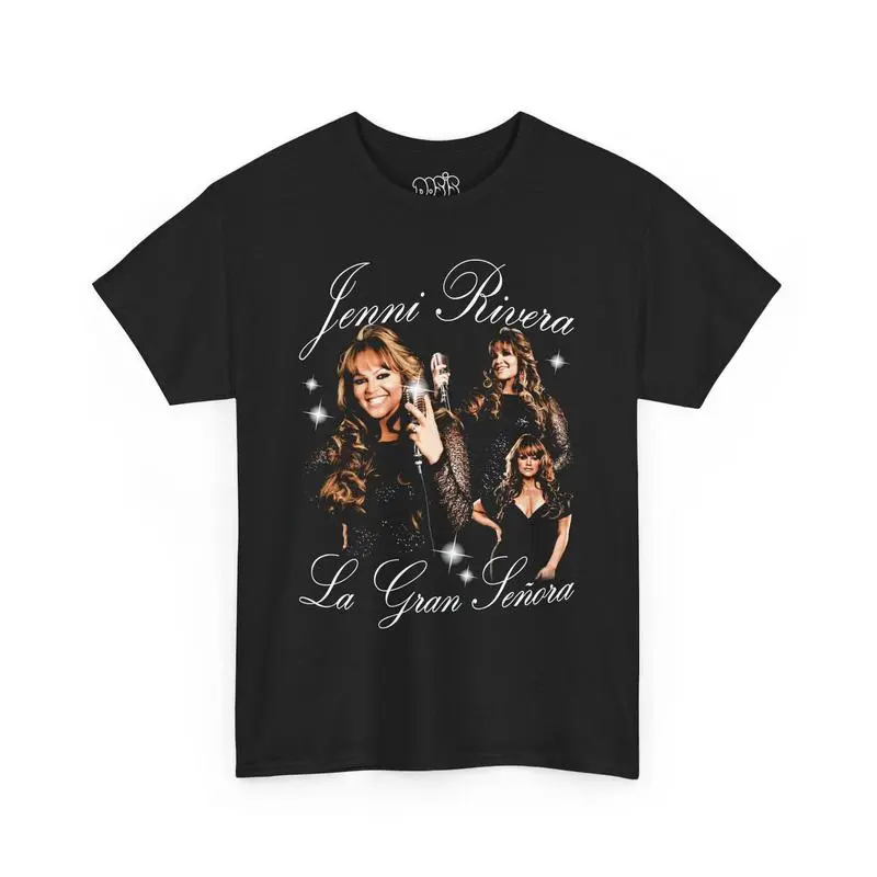 Jenni Rivera La Gran Señora Vintage Retro Unisex T-Shirt | Jenni Rivera Fan Gift | Gift for Mom | Jenni Rivera T-Shirt | La Gran Señora,  Fashion Cotton, Full Size, Full Colors, For Women