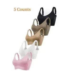 Cross border 5-piece set [Black+White+Co