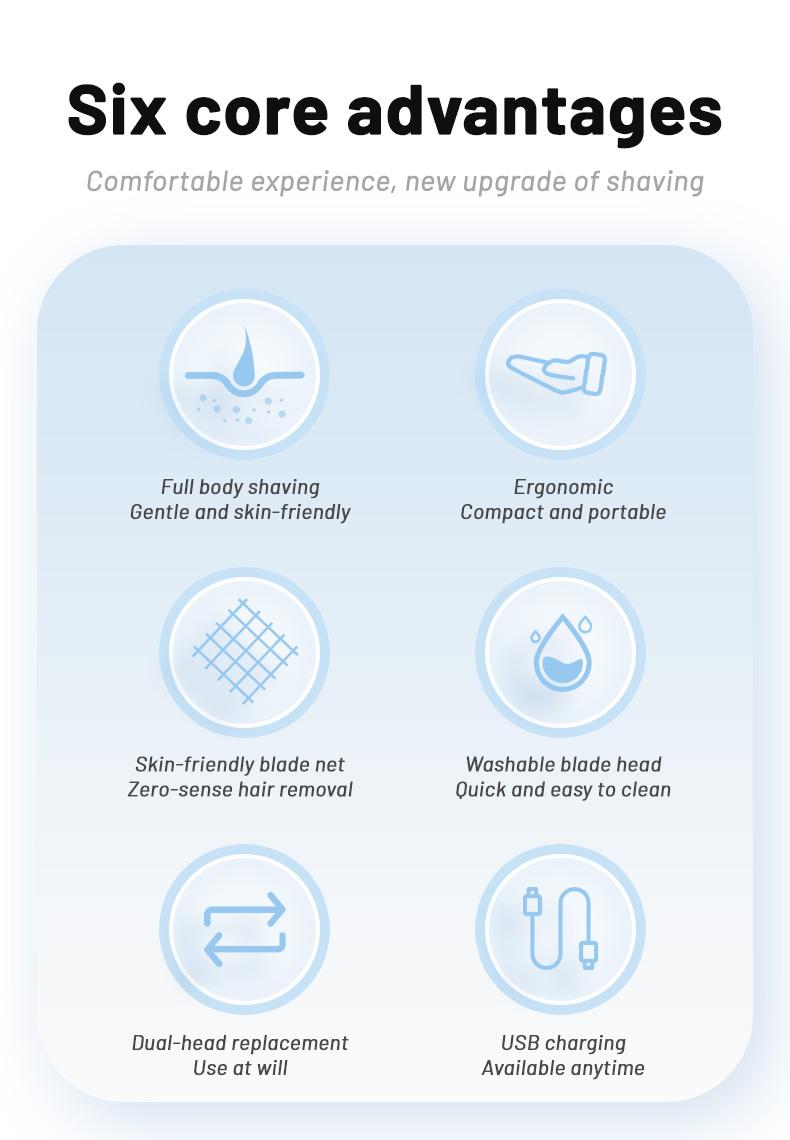 2 in 1 facial & eyebrow hair trimmer,Electric Eyebrow Trimmer, Lip Facial Body Hair Removal Tool, Facial Hair Care Tool, Electric Shaver Women, Eyebrow, Epilator Hair Remover