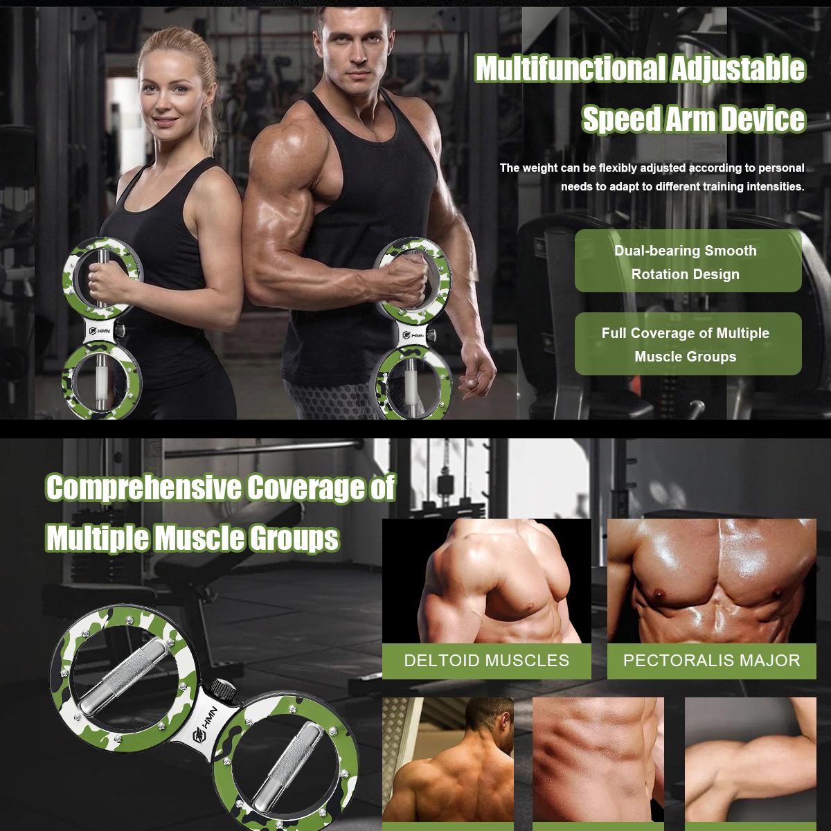 【Featured TikTok Products】HMN Adjustable Resistance 360-Degree Rotatable Forearm Exerciser | Premium Stainless Steel Hand Strength Training Device Multi-Functional Burn Machine for Home Gym Workouts | Valentine's Day Special Sale 【Featured TikTok Products】HMN Adjustable Resistance 360-Degree Rotatable Forearm Exerciser | Premium Stainless Steel Hand Strength Training Device Multi-Functional Burn Machine for Home Gym Workouts | Valentine's Day Special Sale