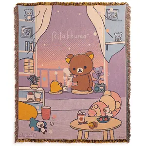 Rilakkuma Chill Night Woven Blanket