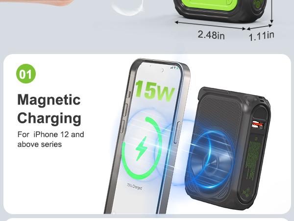 P05 Portable Charger, Magnetic Power Bank, Small Wireless PowerBank, Battery Pack10000mAh Travel Essentials Fast Charging With Built in Cable, Foldable Wall Plug for iPhone,Samsung,Andriod P05 Portable Charger, Magnetic Power Bank, Small Wireless PowerBank, Battery Pack10000mAh Travel Essentials Fast Charging With Built in Cable, Foldable Wall Plug for iPhone,Samsung,Andriod