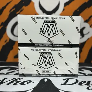 Pick Your Team PYT #140 (2) 2025 Panini Mosaic Jumbo Value Pack Boxes (24 packs) NFL football sports card break.