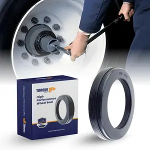 TORQUE High Performance Wheel Seal Drive Trailer (Replaces Stemco 373-0123, SKF 42500 42627 42623) Replacement for Freightliner Kenworth Peterbilt Navistar Volvo semi Trucks (TR0123C)