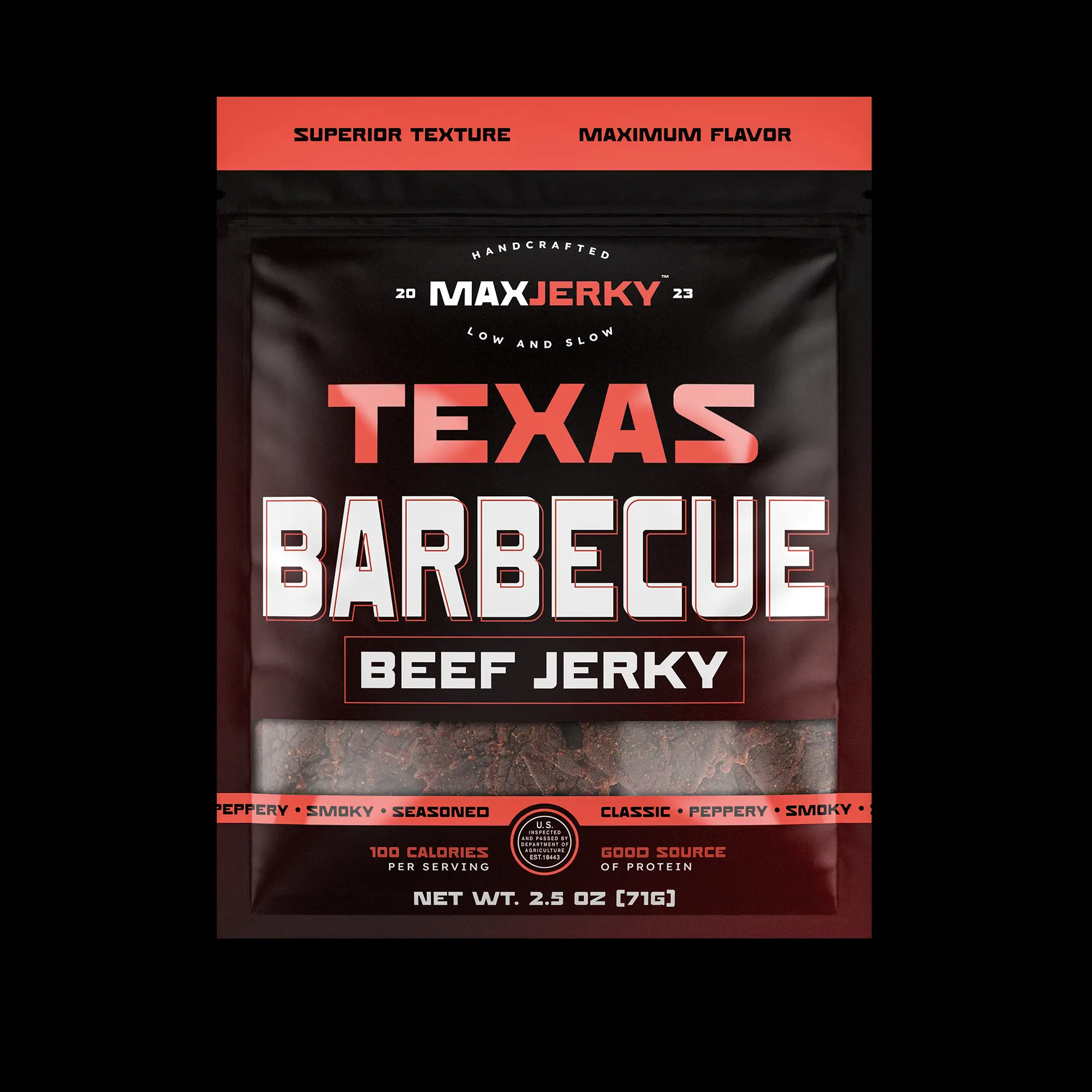 Texas Barbecue Beef Jerky Texas Barbecue Beef Jerky