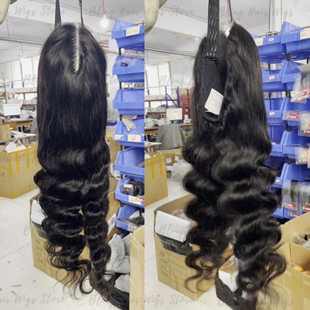 Bling Hair 9x6 7x5 6x4 5x5 HD Lace Easy Wear and Go Body Wave Glueless Human Hair Wigs Pre Plucked Pre Cut Transparent Lace Closure Wigs for Beginners 180% Density Water Wave Lace Front Wigs for Black Women #TikTokShopBlackFriday