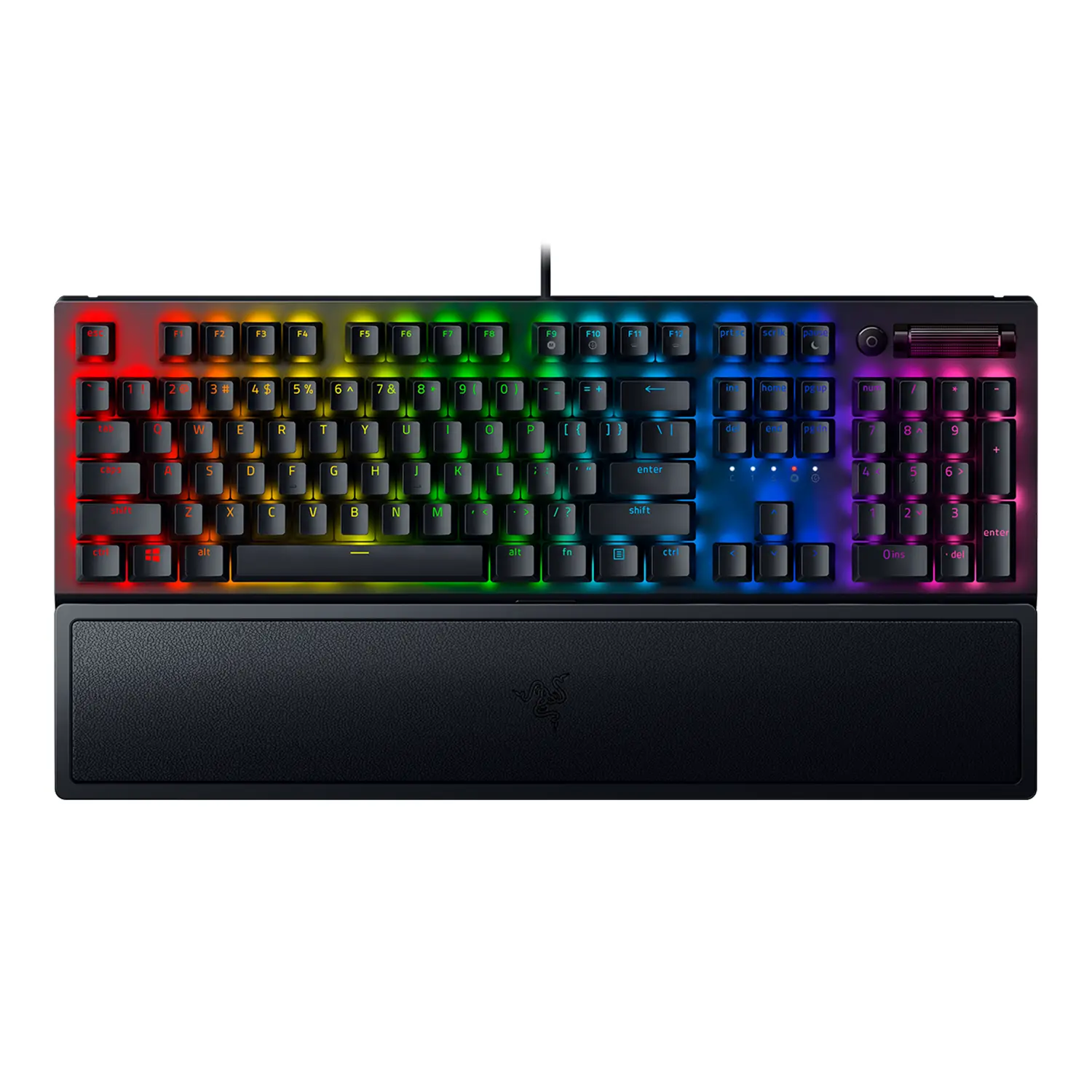Razer BlackWidow V3 Transparent Aluminum Modern Mechanical Gaming Keyboard - Green Switch, Black US Layout, Keyboards for Gaming