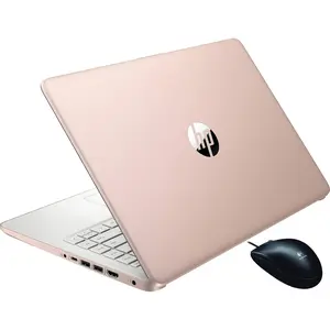 HP 14" Laptop | Intel N150 (4C/3.6GHz), 4GB-16GB RAM, 128GB UFS + 256G SD + Free Bundle | Students Rose gold HP 14" Laptop | Intel N150 (4C/3.6GHz), 4GB-16GB RAM, 128GB UFS + 256G SD + Free Bundle | Students Rose gold