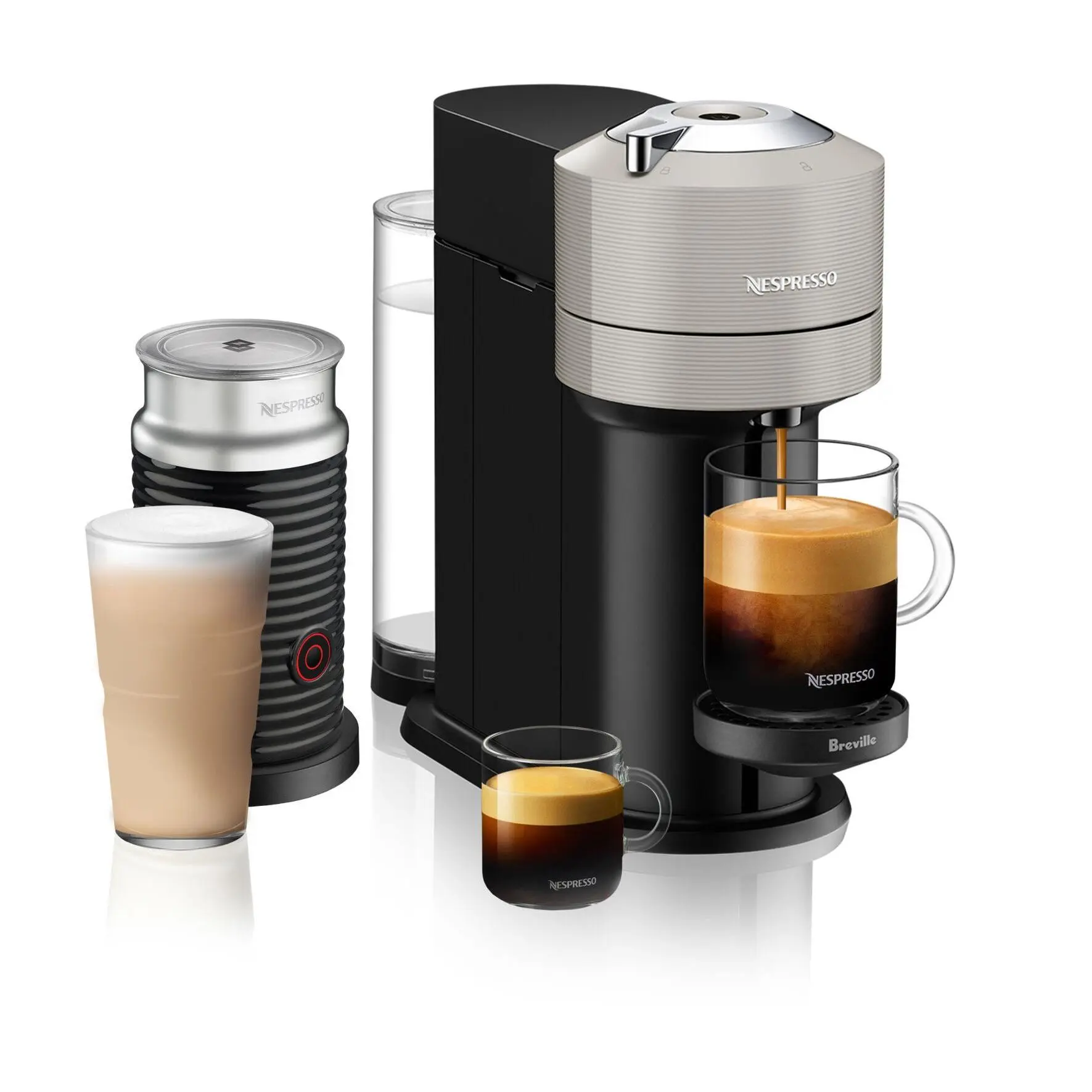 Nespresso Vertuo Next Coffee Machine & Frotherby Breville