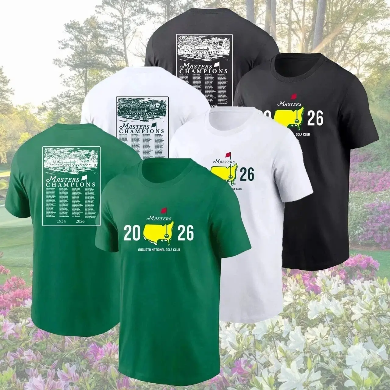 [Sale Up To 50%] Unisex 2026 Masters Tournament Shirt, Augusta National Golf Club Tee, Premium Cotton Golf Apparel, Trendy Sport Shirt, Golf Shirt For Men For Women