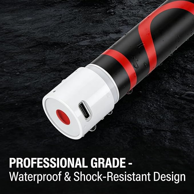 Bendable LED Flashlight Stick – 27" Flexible LED Work Light, High Lumen Magnetic Inspection Light, Rechargeable 7-Hour Runtime, Hands-Free Repair Light for Car Engine, Mechanic, Off-Road,Summervibes