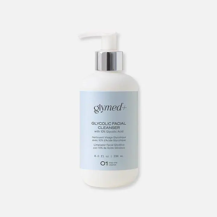 Glymed Plus Glycolic Facial Cleanser with 10% Glycolic Acid (8 oz | 236 ml)