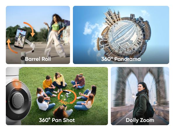 Insta360 Flow 2 AI Tracker Bundle - Foldable Phone Gimbal, AI Tracking with Any App, Multi-Person Tracking, Built-in Tripod/Selfie Stick, Remote Control, iPhone/Android Stabilizer, Travel & Vlog