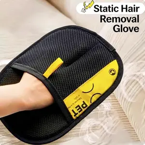 Pet Hair Remover Glove – Electrostatic Reusable Fur Cleaner for Couch, Carpet, Furniture