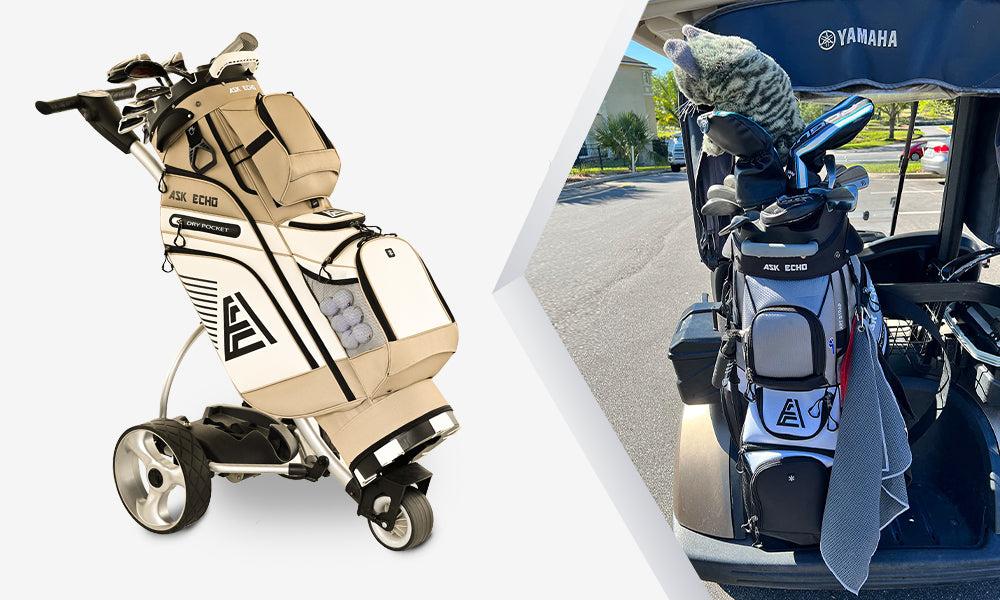 Ask Echo T-LOCK 2.0 14 Way Organizer Dividers Golf Quiet Cart Bag