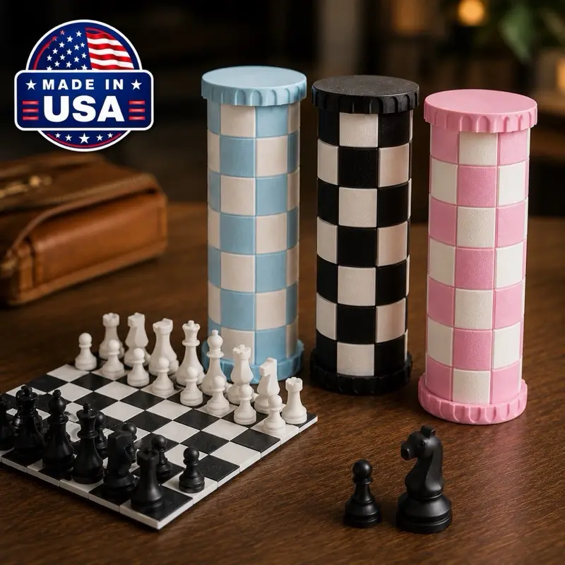 Portable & Foldable Chess Set