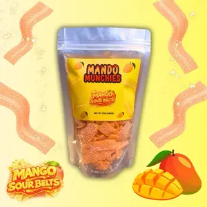Mando Munchies Mango Sour Belts