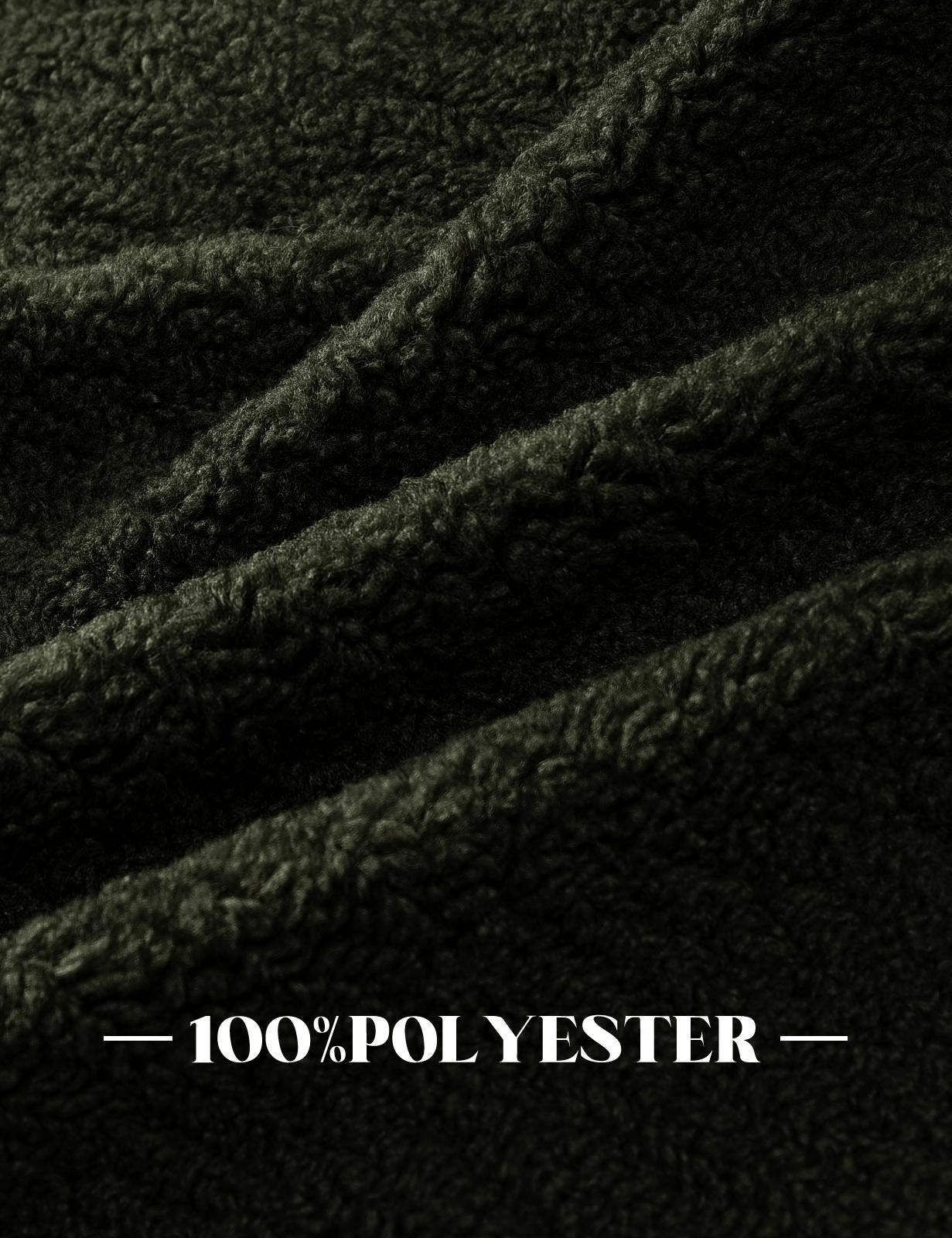 UMIPUBO Womens Cozy Fleece Long Jackets Oversized Double-Breasted Fluffy Coats Winter Lapel Faux Fur Warm Overcoats with Pockets