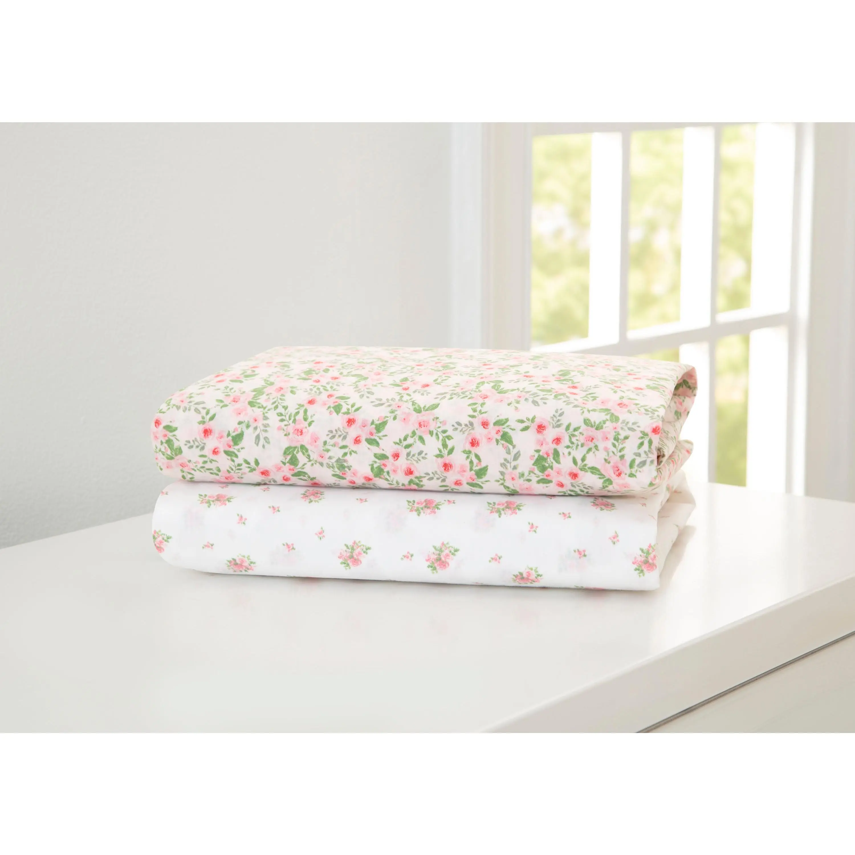 Safari Friends Fitted Crib Sheets - 2 Pack