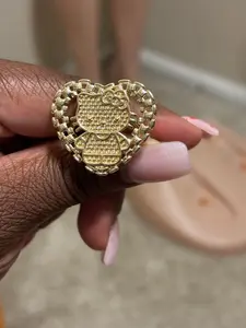 Hk Heart Full Body Ring