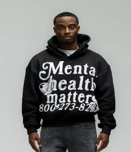 Mental Health Matters Hoodie - Black