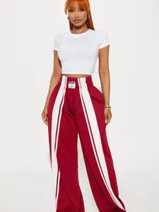 Leyla Boxer Pant - Burgundy
