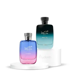 Rasasi Hawas London + Malibu Unisex EDP, 100 ML Eau De Parfum, Sweet Amber, Powdery, Citrus & Fruity Musk Notes