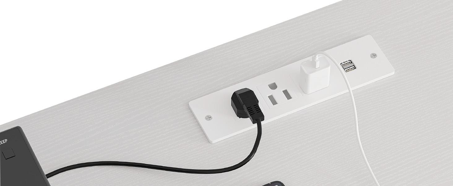 Raybee Furniture Dresser TV Stand with 13/16 Storage Drawers, 3 Power Outlets, Water-Resistant Top, Multifunctional Design for Living Room & Bedroom