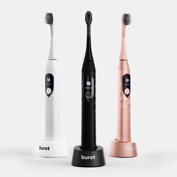 Pro 2.0 Sonic Toothbrush - Smart Pressure Sensor, 9-Month Battery Life, LED Display, Deep Cleaning